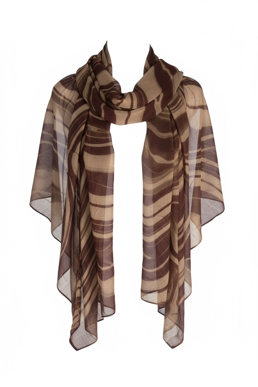 COCO SWIRL Viscose Print