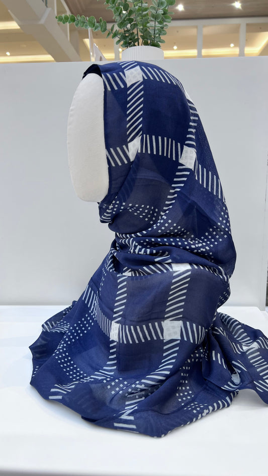 NAVY PLAID Modal