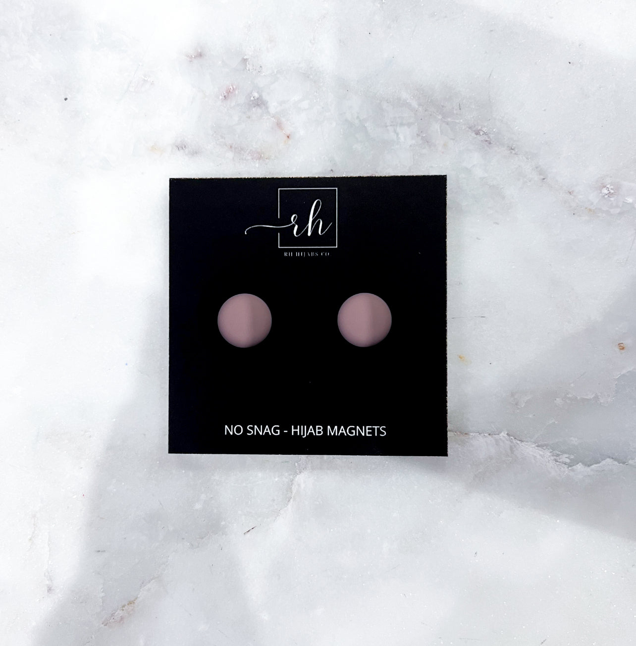Matte Hijab Magnets - Blush Nude
