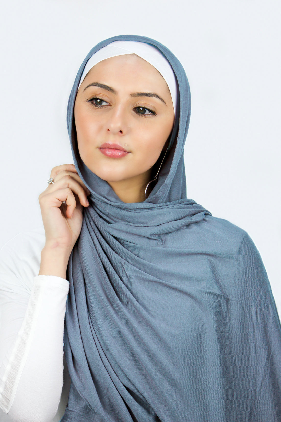 BLUE GREY Maxi Jersey