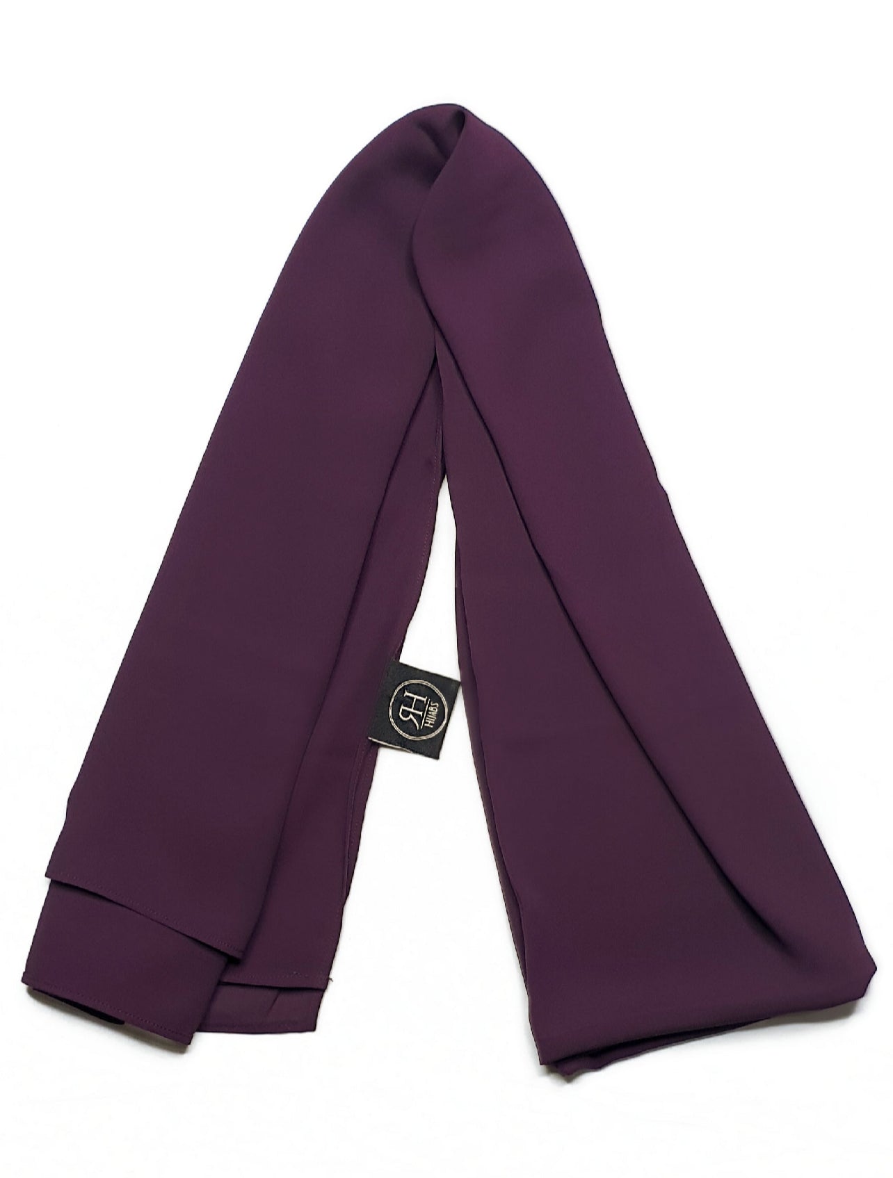 DEEP PLUM Luxe Chiffon