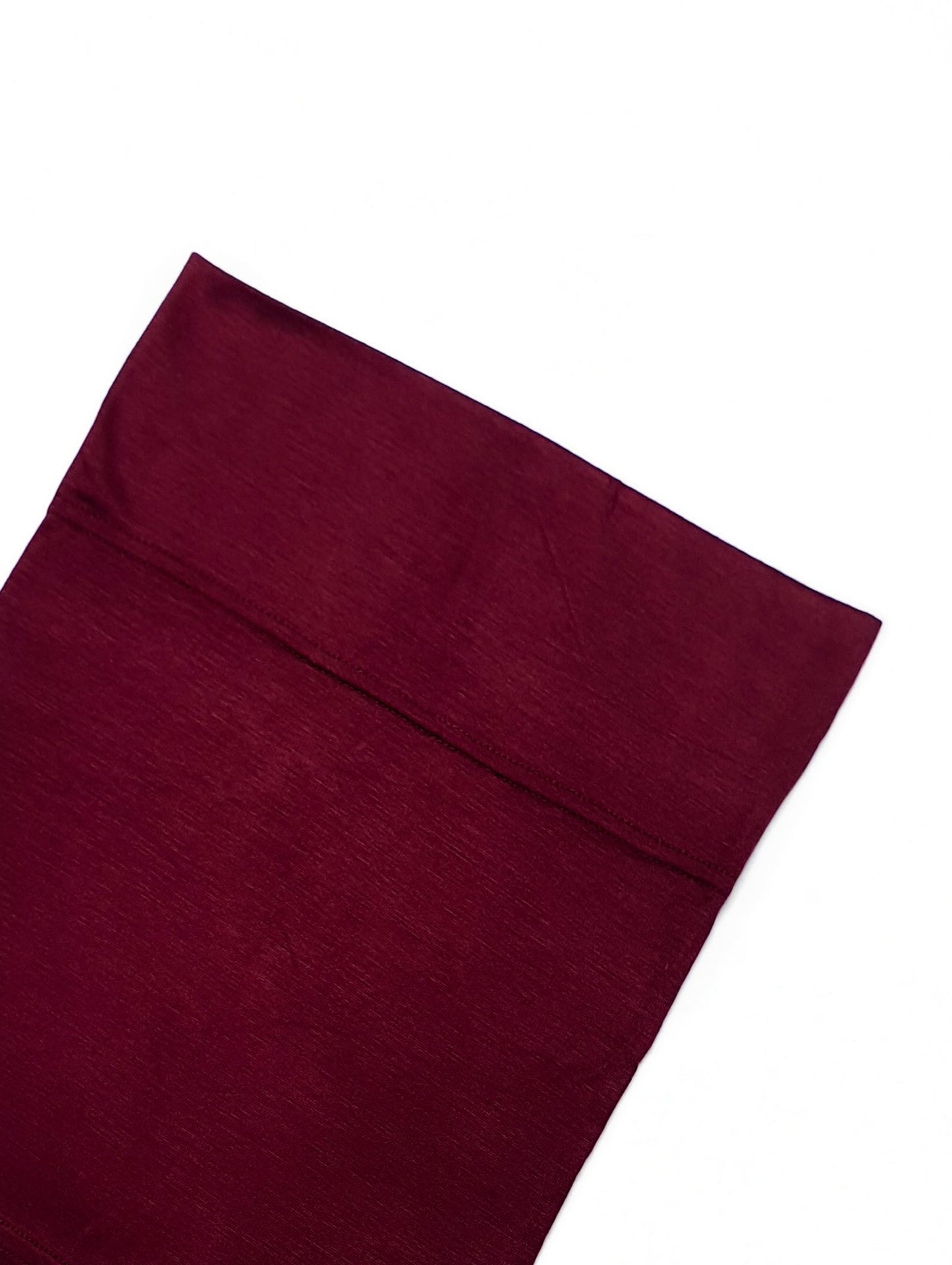 Luxe Chiffon Hijab Set - Ruby
