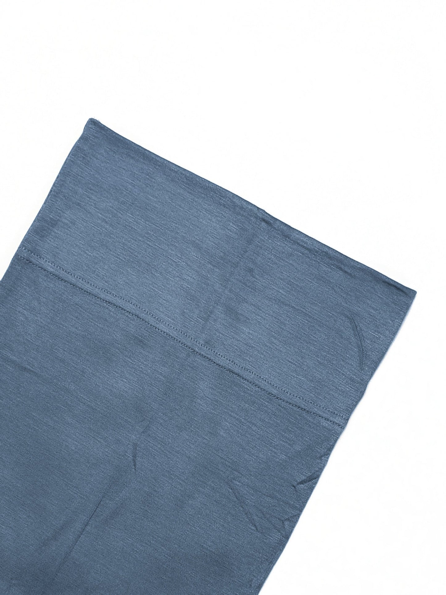 Luxe Chiffon Hijab Set - Blue Grey