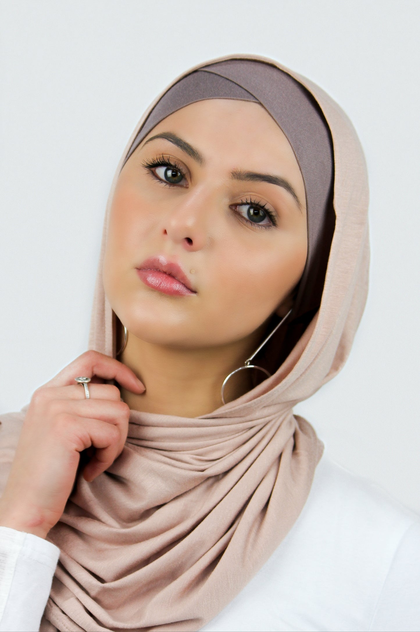 Cross Cap - Taupe