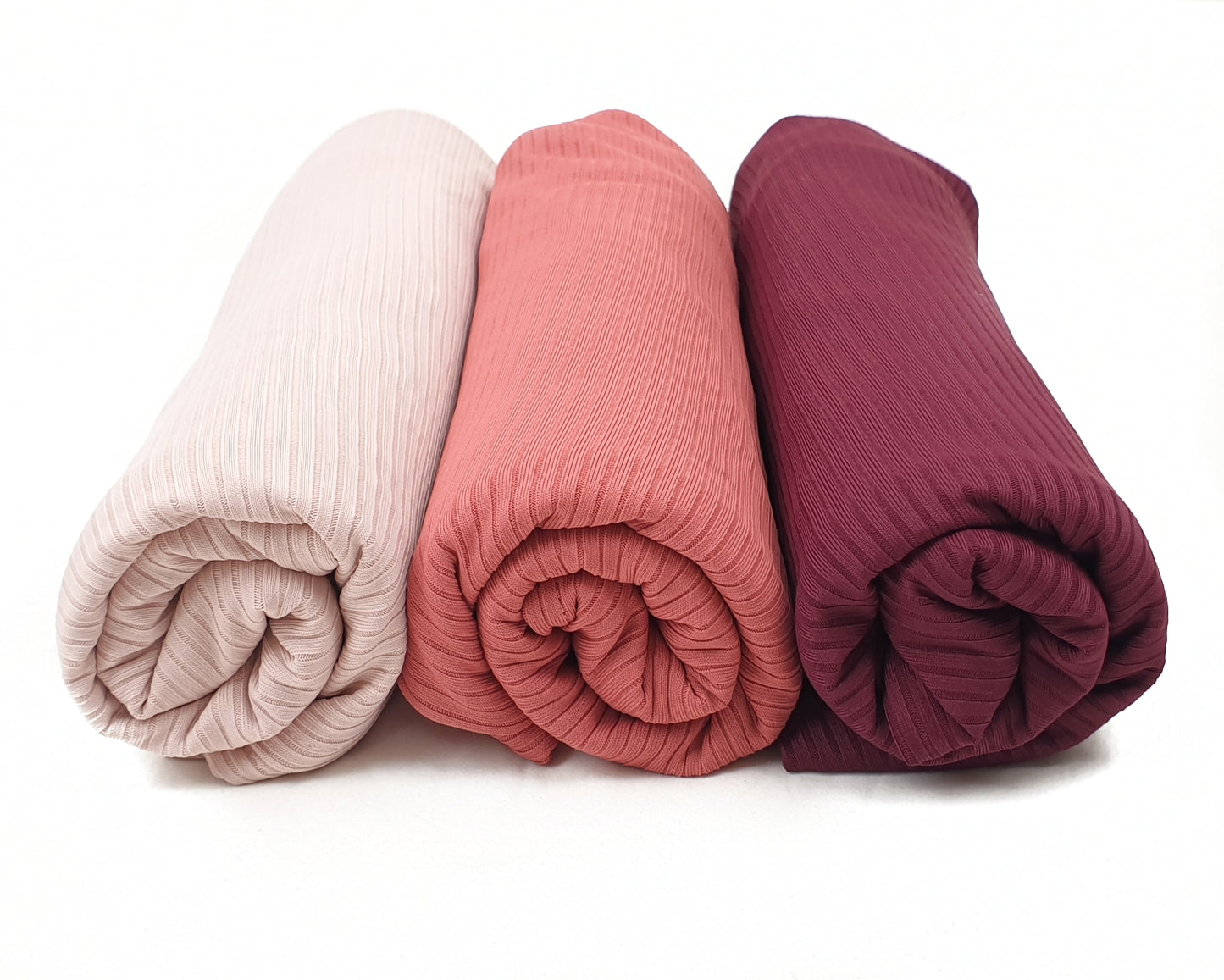 Ribbed Jersey - Scarlet