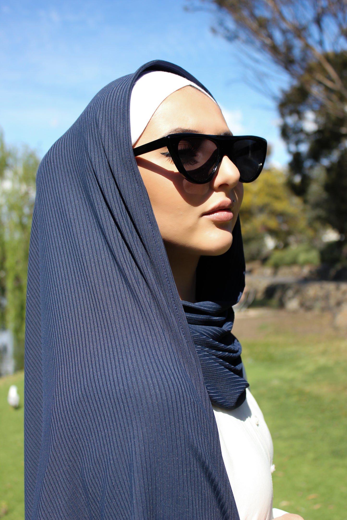 Ribbed Jersey - Cadet