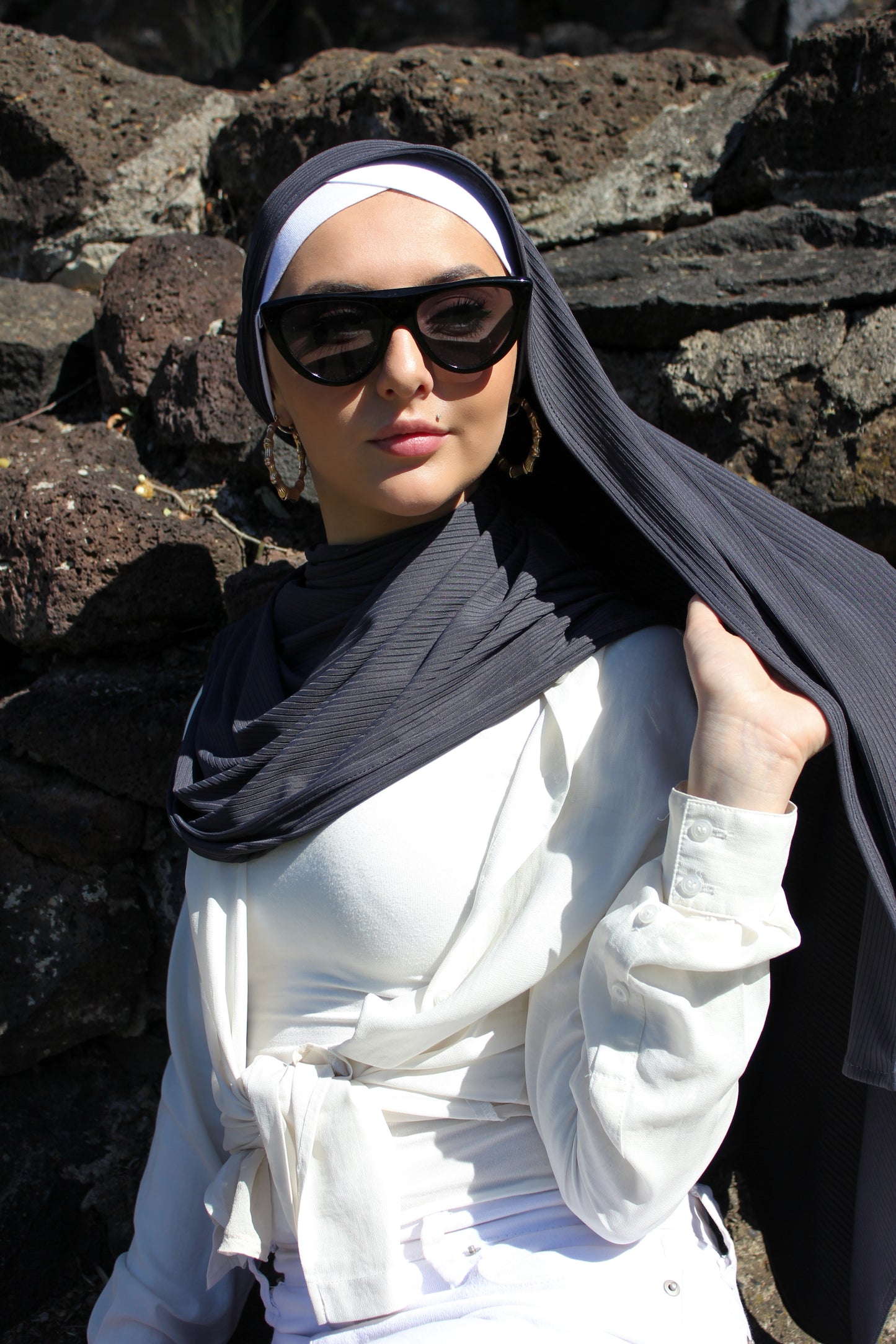 Ribbed Jersey - Stone