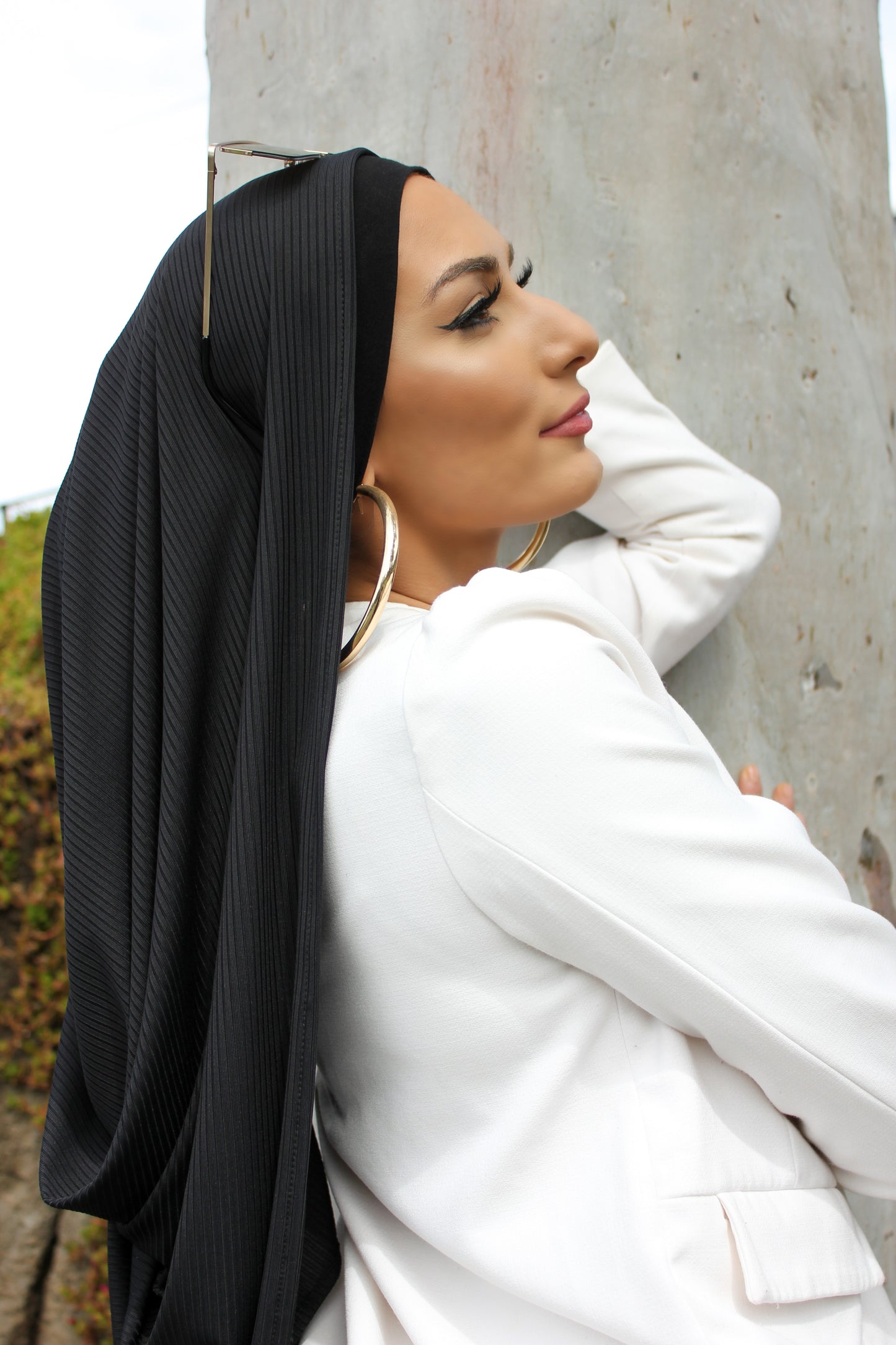 Ribbed Jersey - Ebony