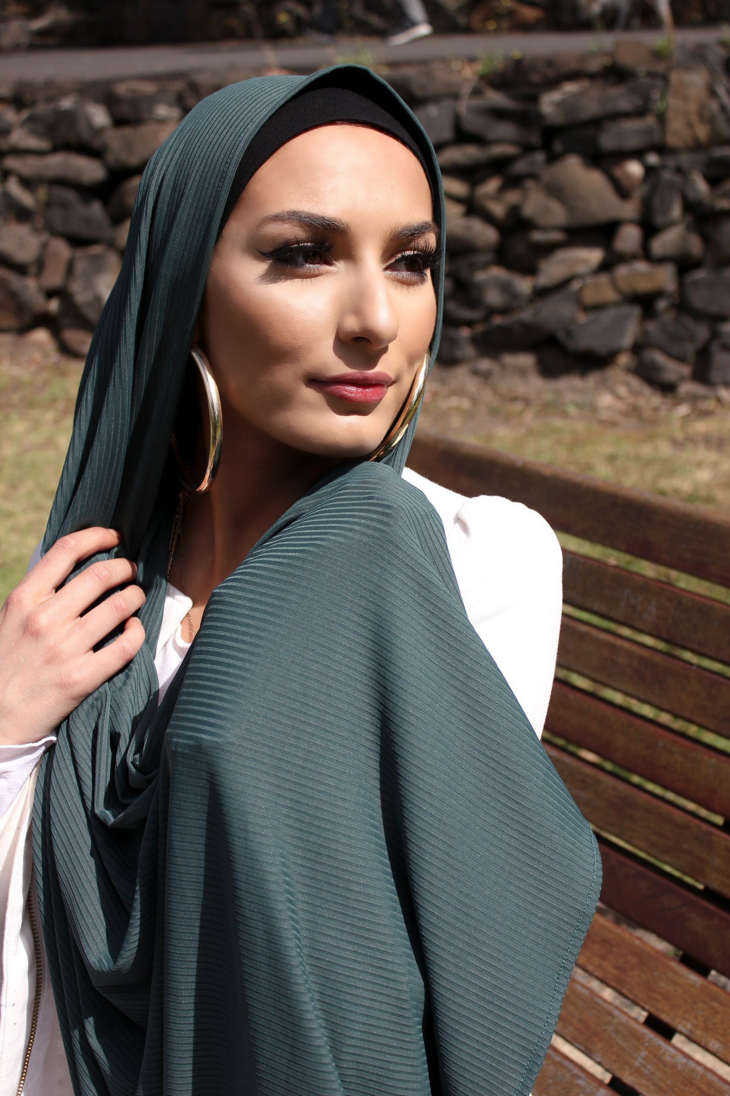 Ribbed Jersey - Emerald