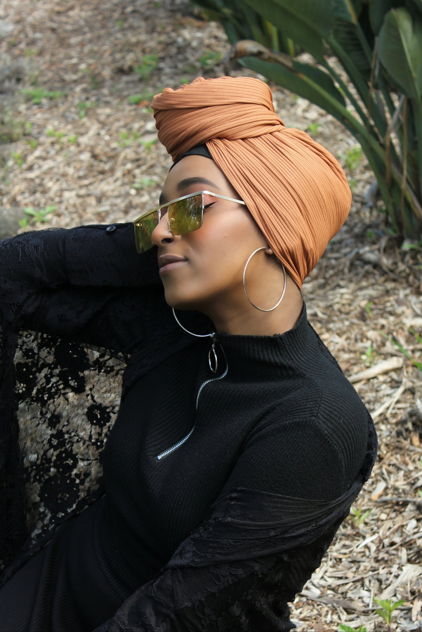 Ribbed Jersey - Amber