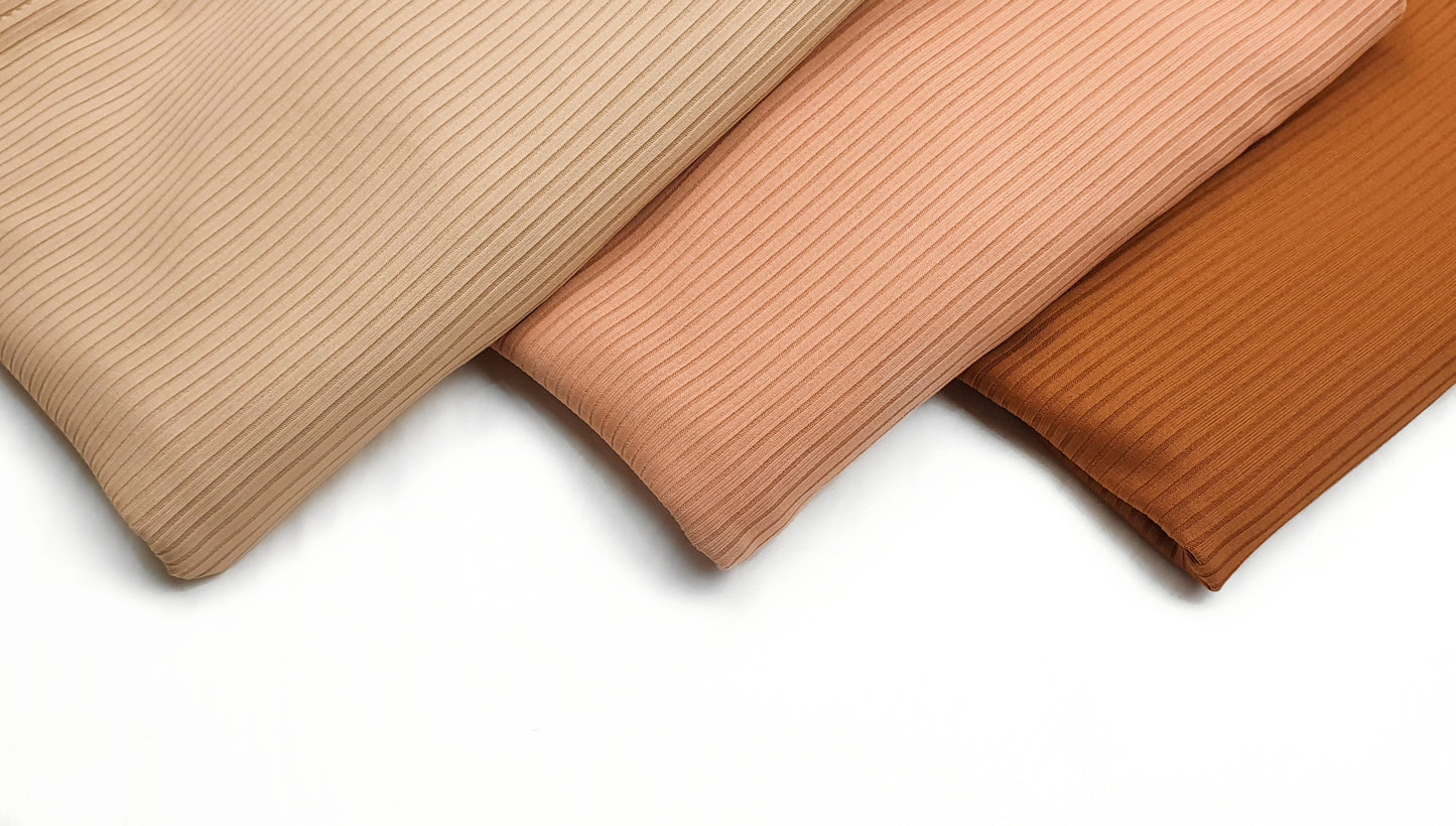 Ribbed Jersey - Amber