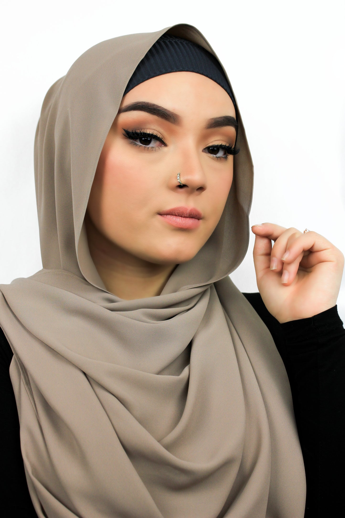 Ribbed Straight Cap - Stone