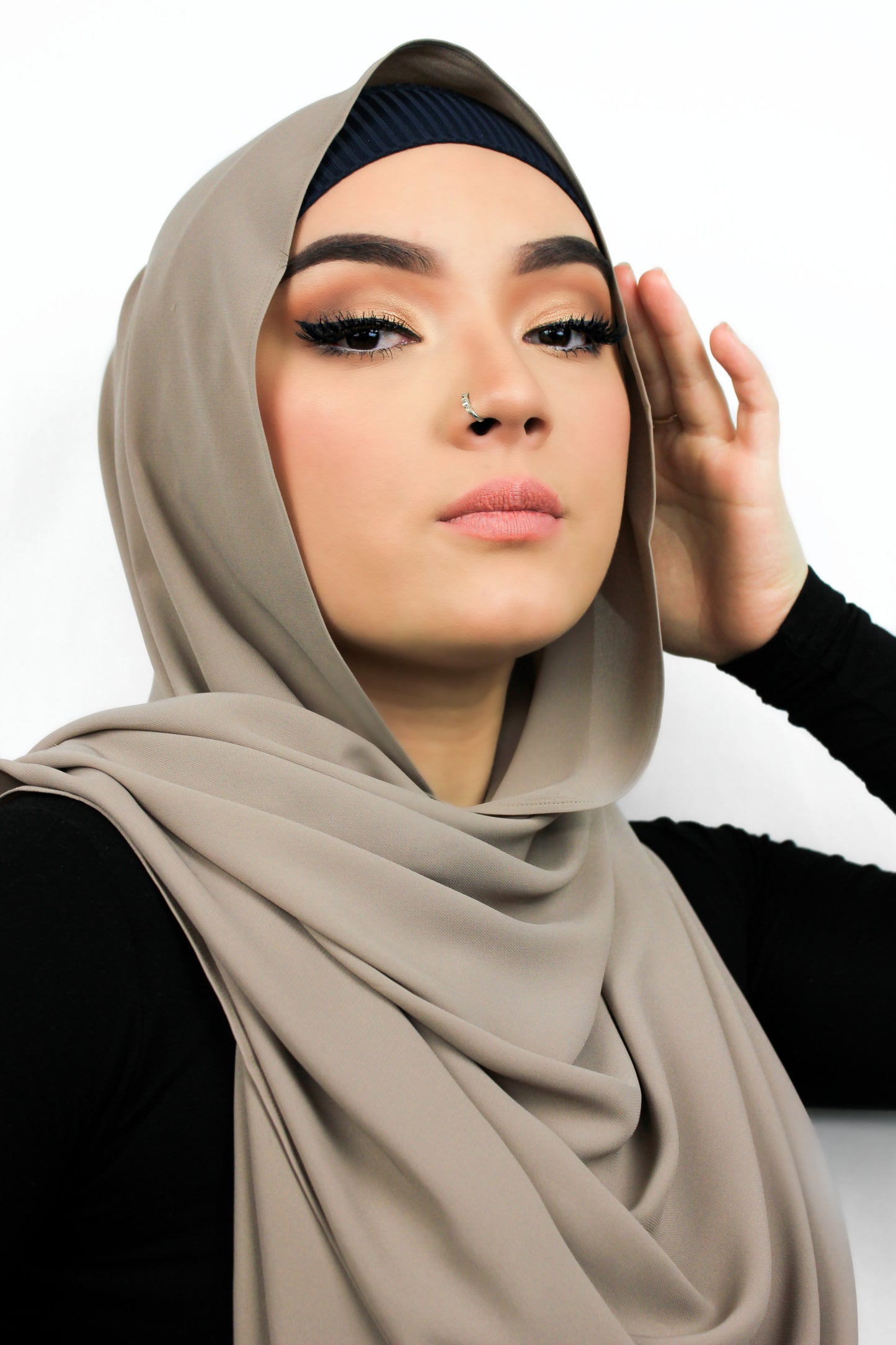 Ribbed Straight Cap - Cadet