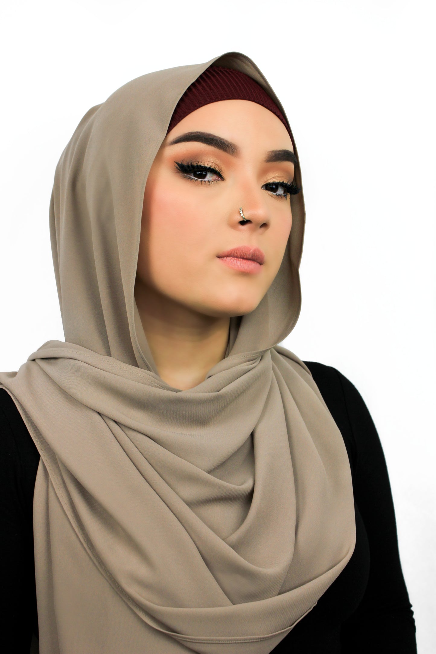 Ribbed Straight Cap - Scarlet