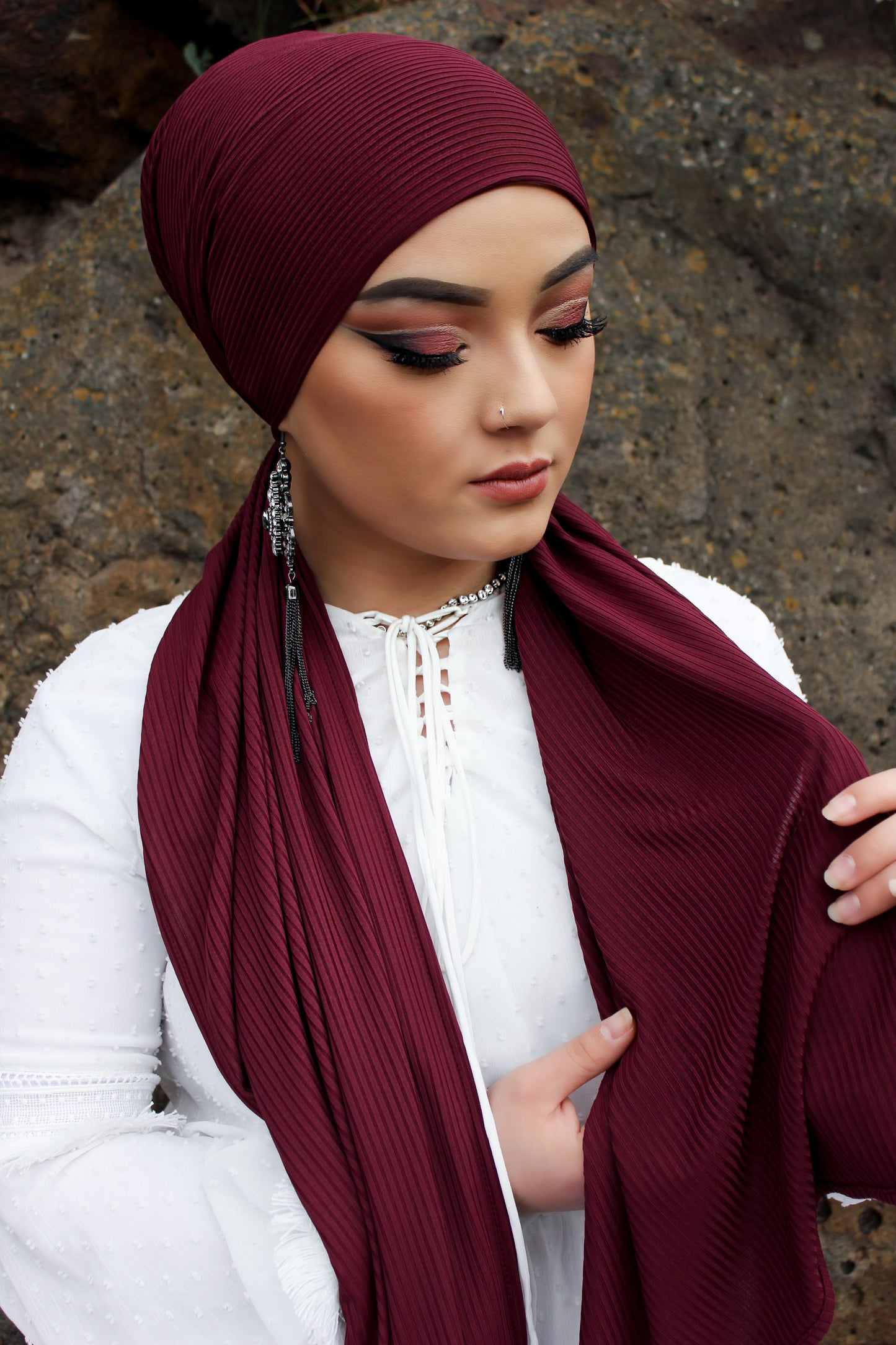 Ribbed Jersey - Scarlet