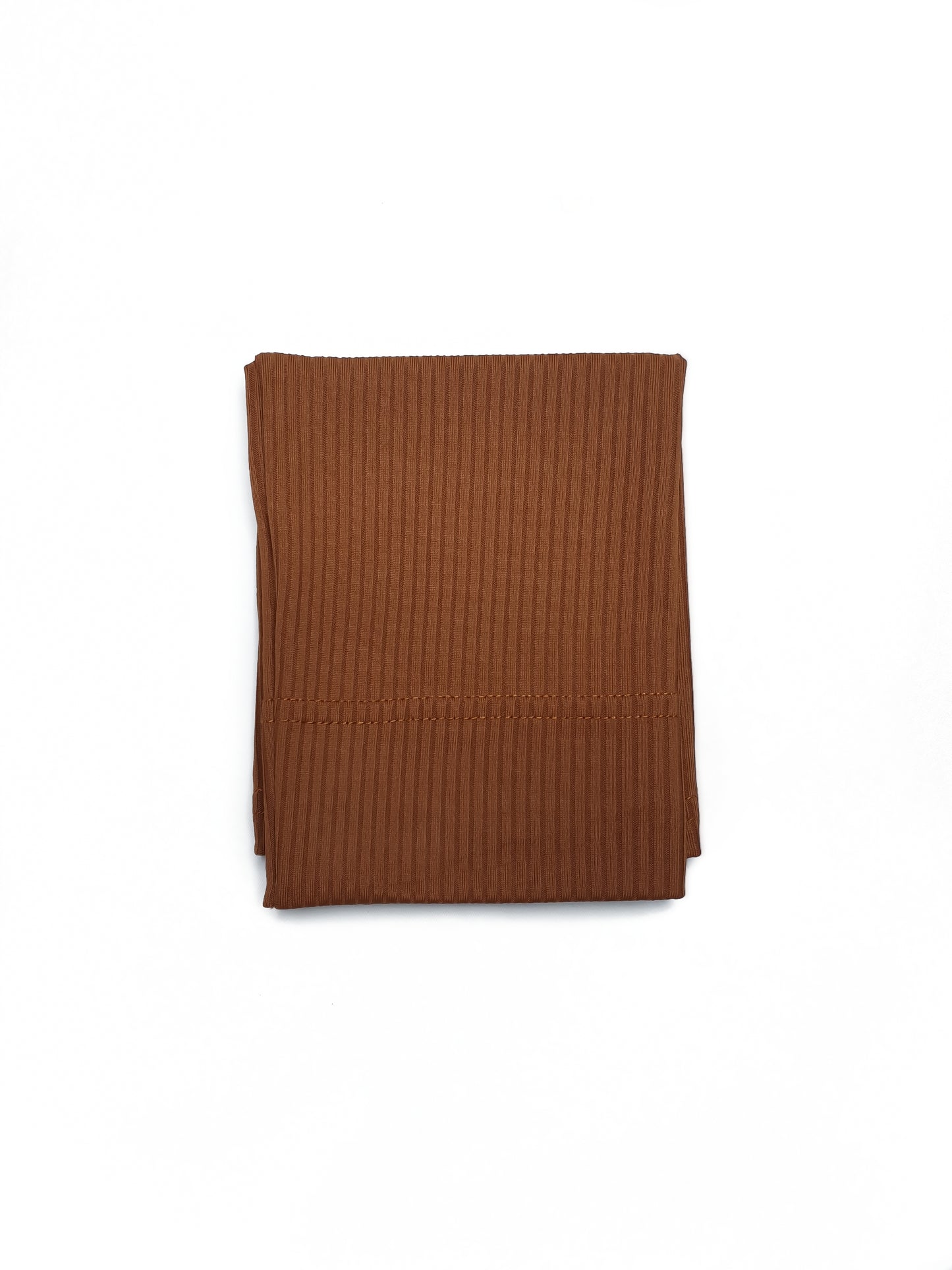 Ribbed Straight Cap - Amber