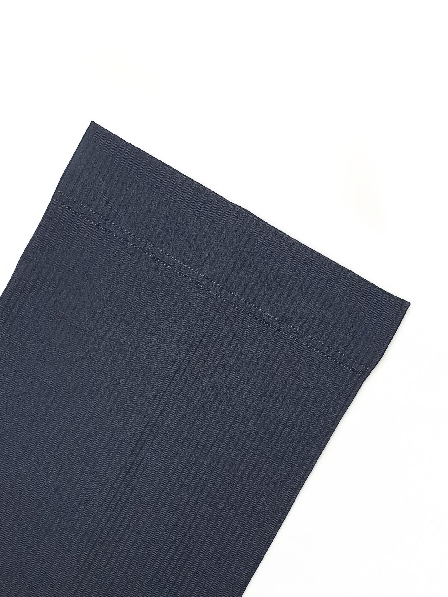 Ribbed Straight Cap - Stone