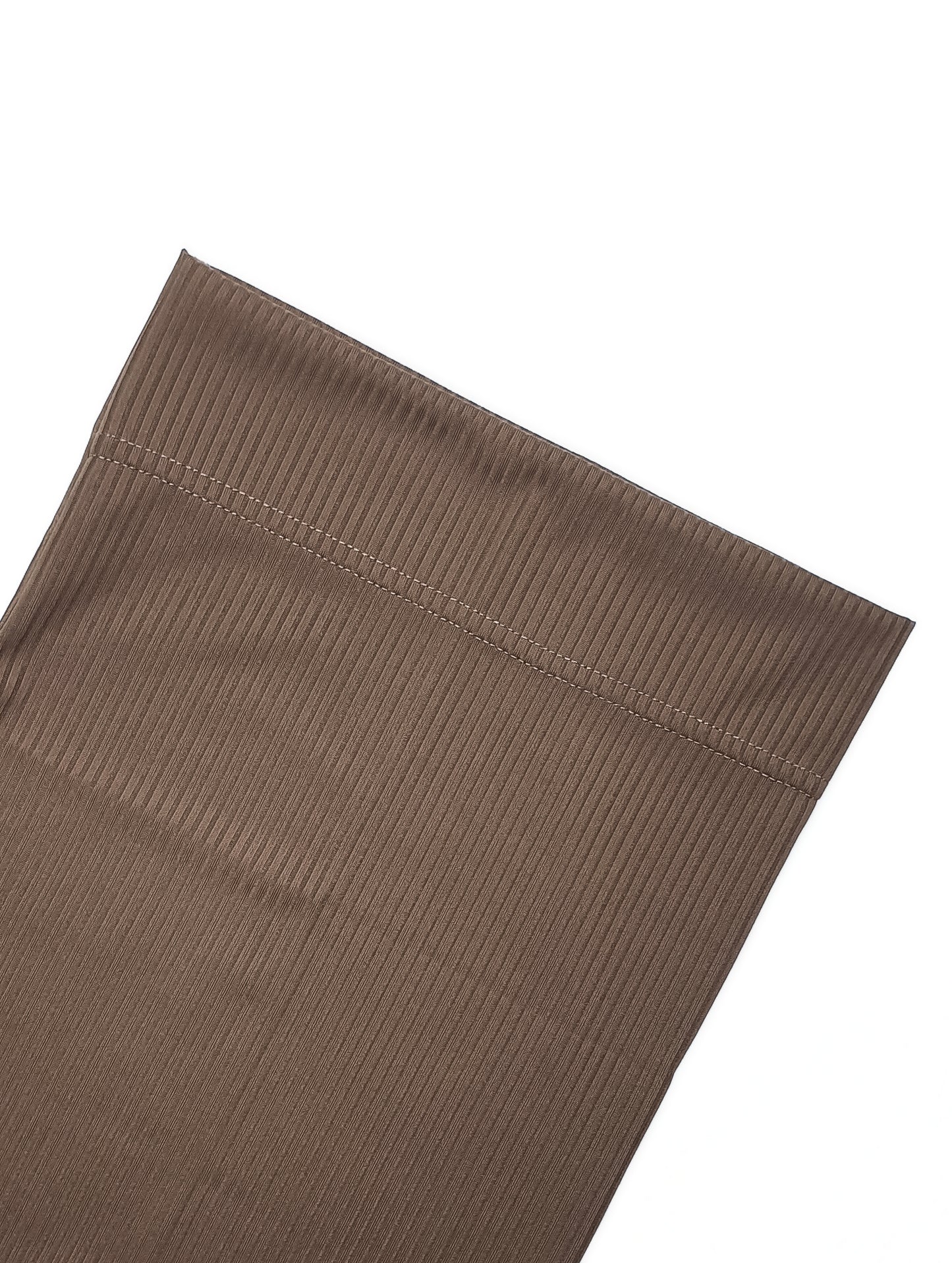 Ribbed Straight Cap - Willow