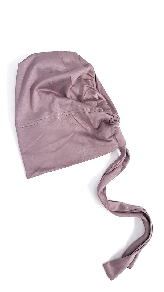 ROSE TAUPE Closed Tie-Back Cap