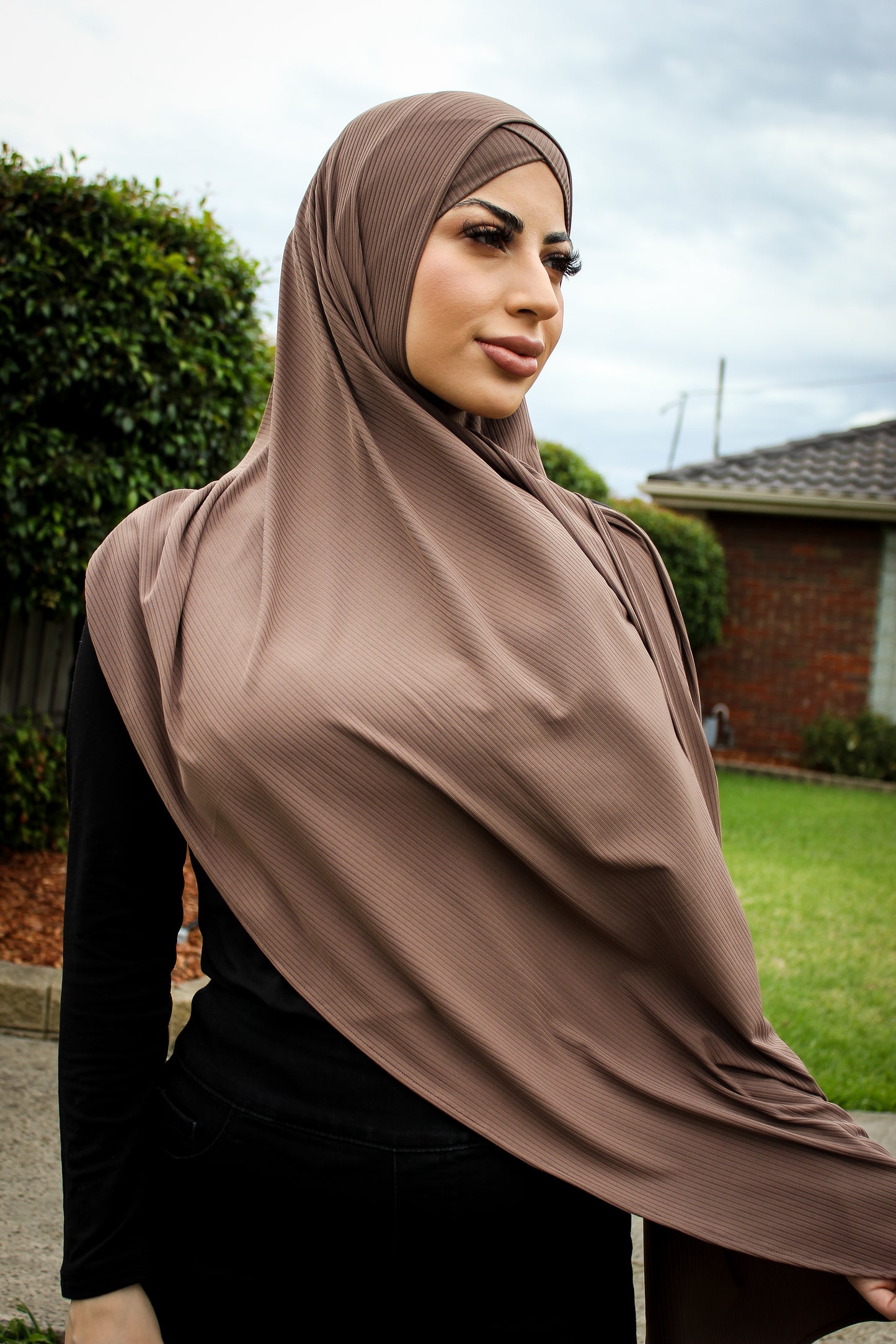 Instant Ribbed Jersey - Willow