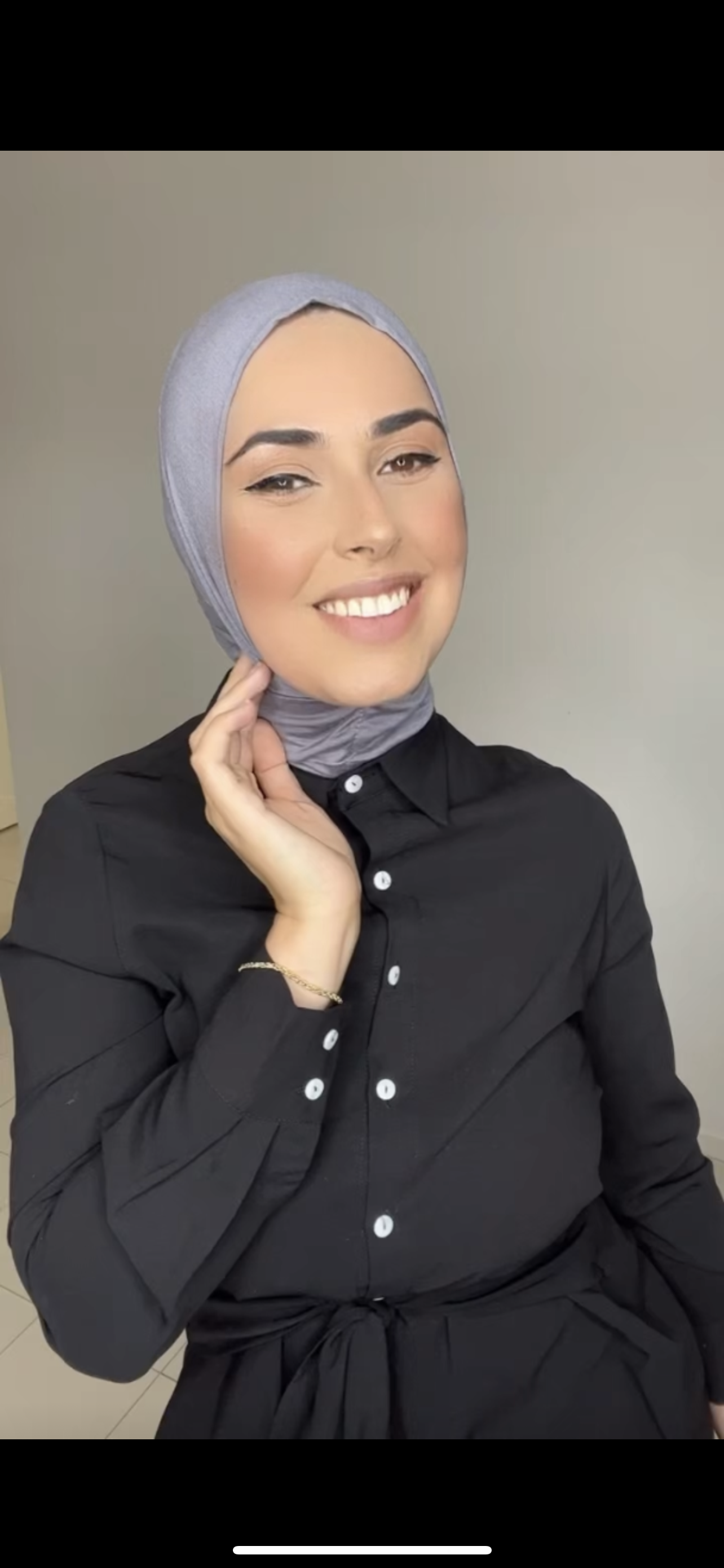 Button Up Ninja Cap - Stone