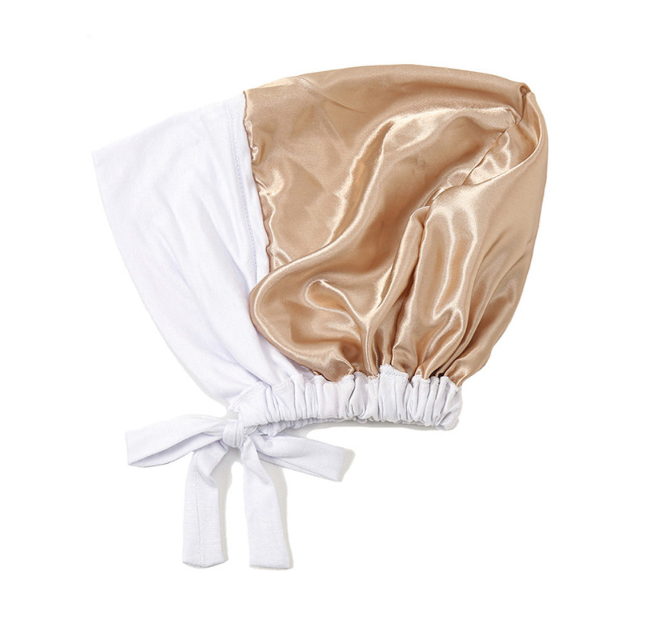 Satin Lined Undercap - White