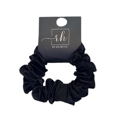 EBONY Mulberry Silk Scrunchie