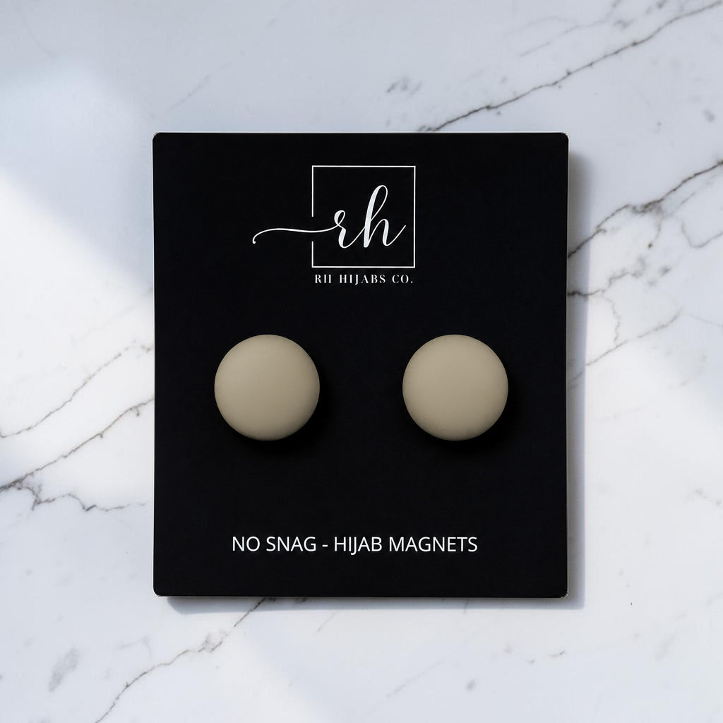 IVORY Hijab Magnets
