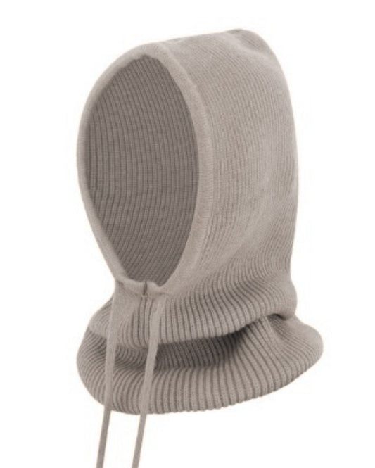 BEIGE Knit Hood
