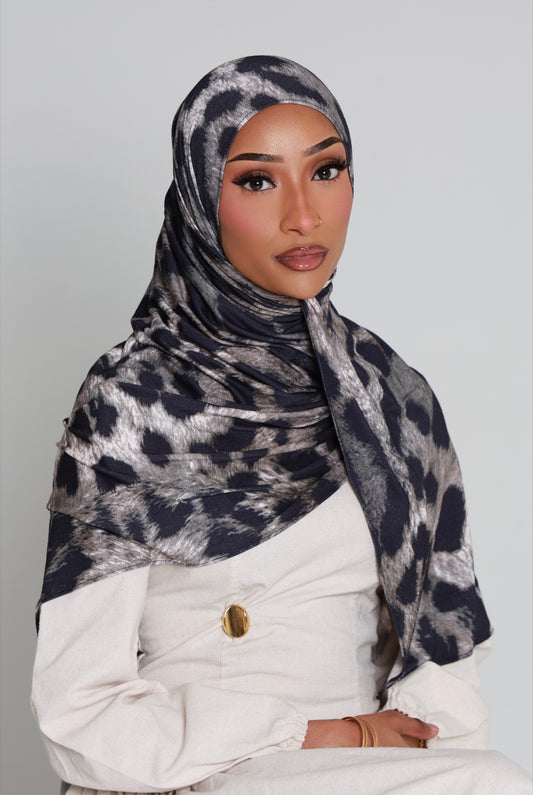 SNOW LEOPARD Jersey Print