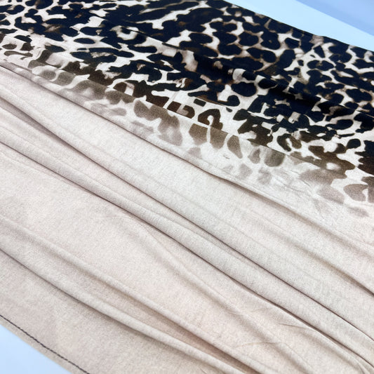 LEOPARD OMBRÉ Jersey Print