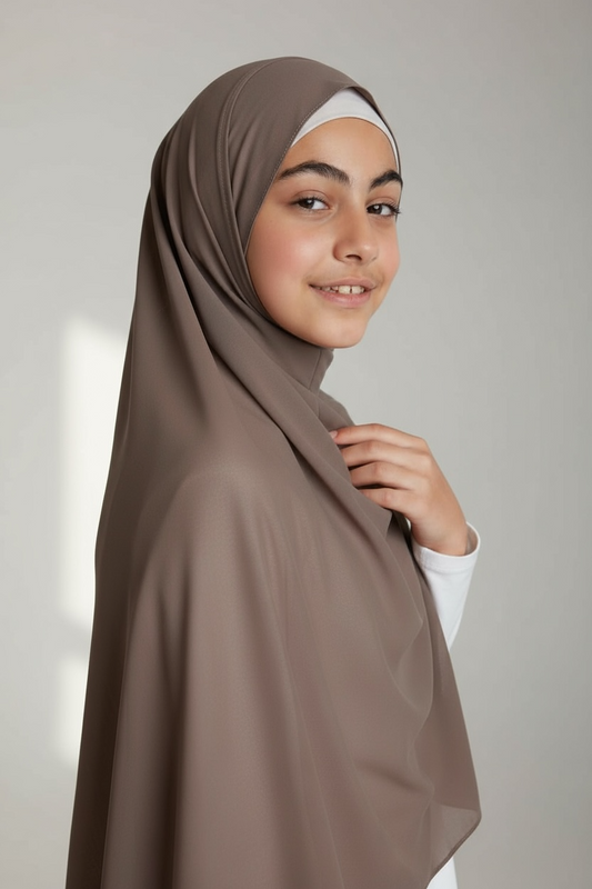 TAUPE Mini Chiffon