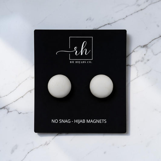 WHITE Hijab Magnets