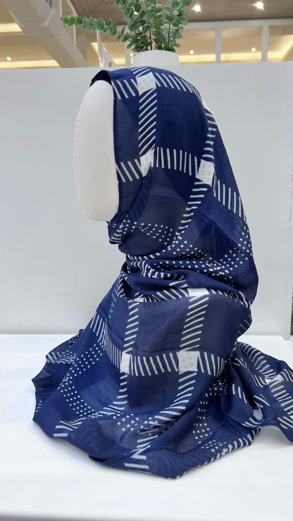 NAVY PLAID Modal
