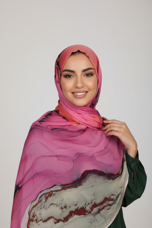 BUTTERFLY Viscose Print