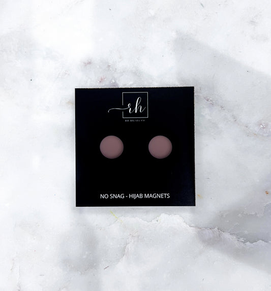 Matte Hijab Magnets - Dark Mocha