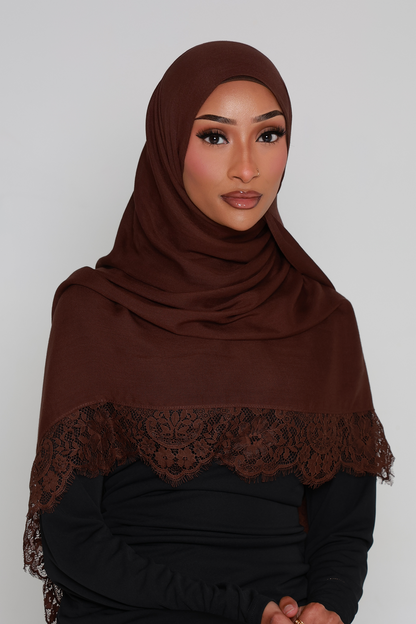 CHOCOLATE Lace Modal
