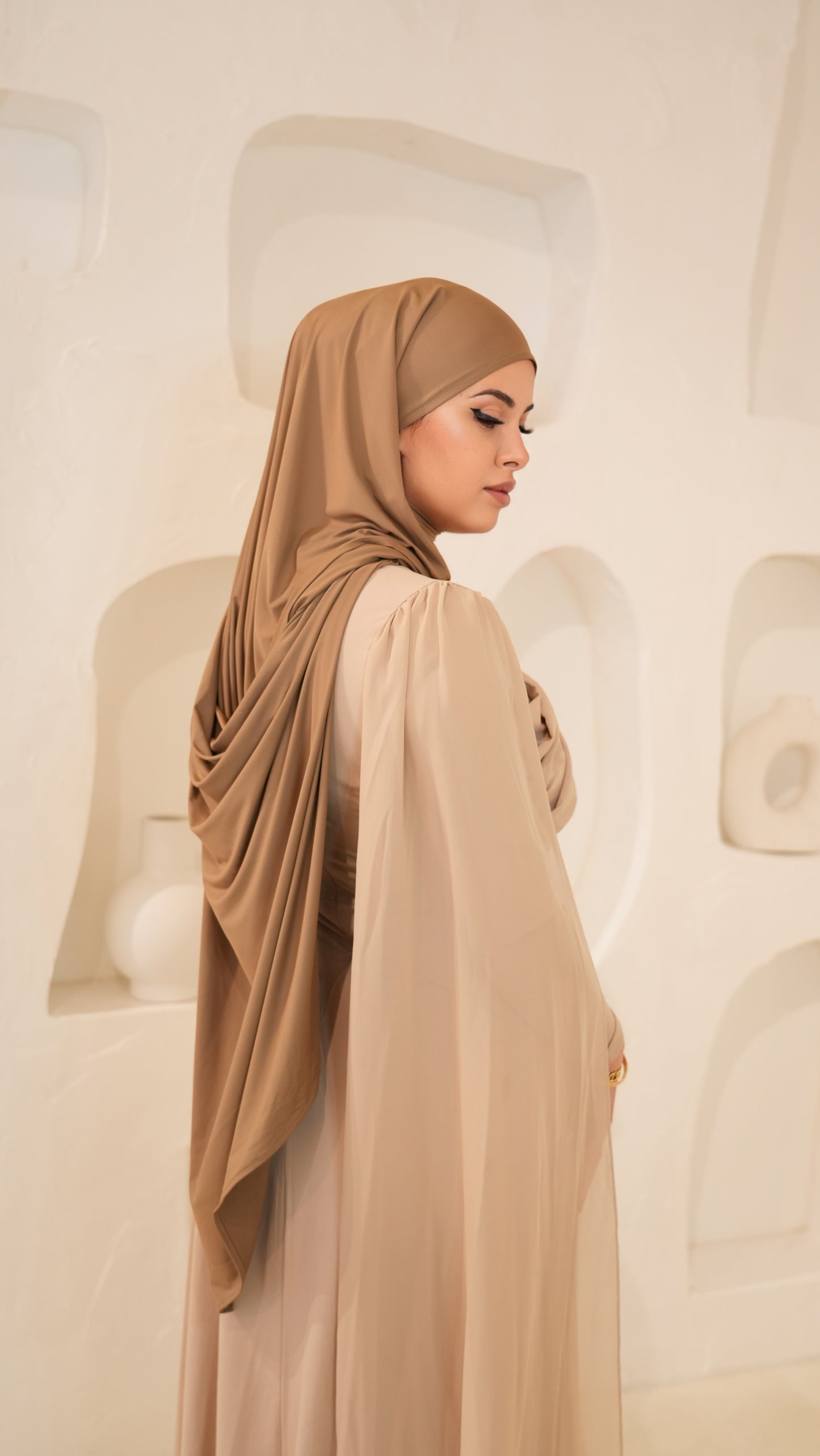 ASH MOCHA Liquid Jersey