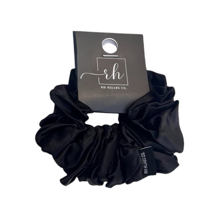 EBONY Mulberry Silk Scrunchie