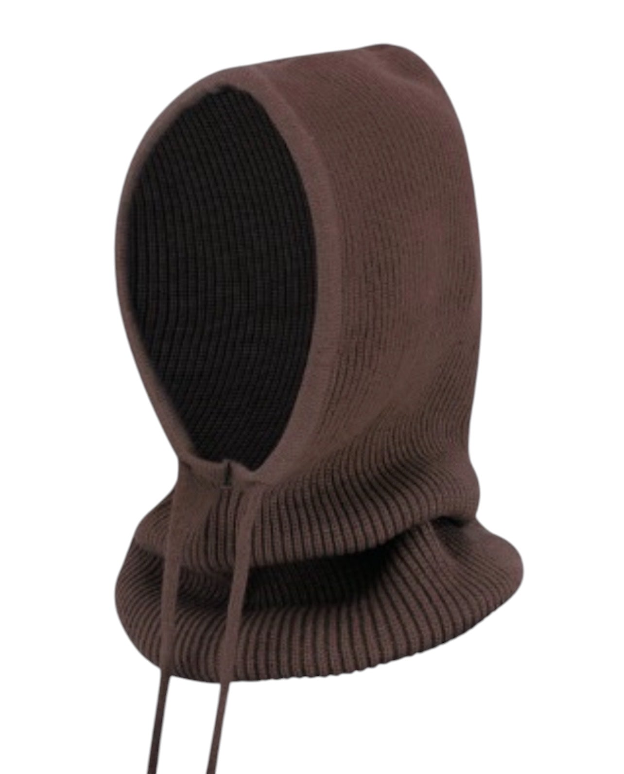 CHOCOLATE Knit Hood