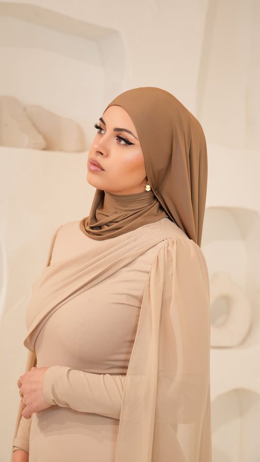 ASH MOCHA Liquid Jersey