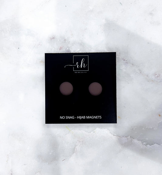 Matte Hijab Magnets - Cocoa