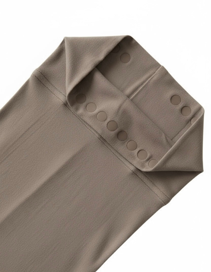 TAUPE Grip Straight Cap