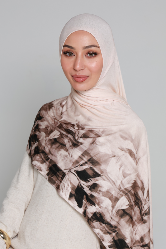 FLORAL OMBRÉ Jersey Print