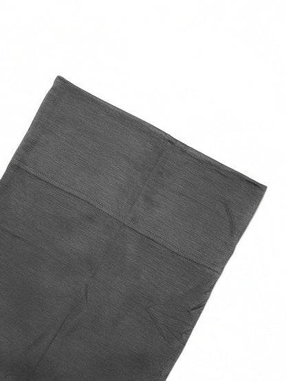 Luxe Chiffon Hijab Set - Charcoal