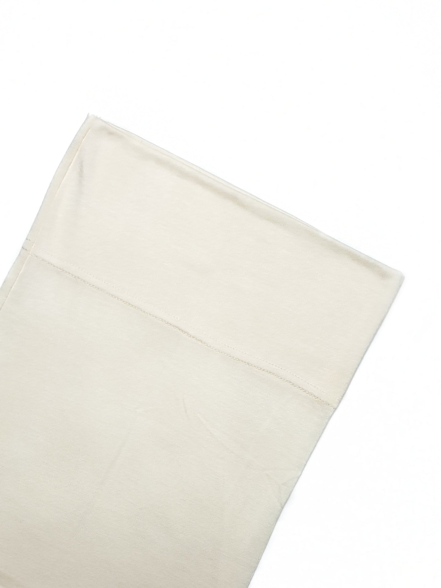 Luxe Chiffon Hijab Set - Ivory