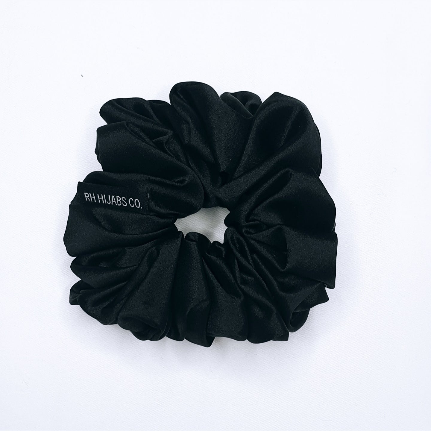 EBONY Mulberry Silk Scrunchie