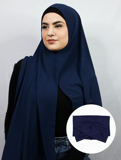 Instant Chiffon - Navy