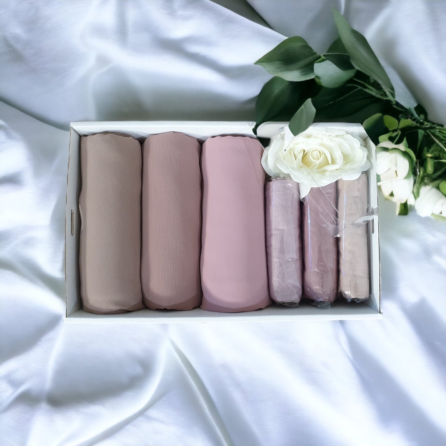 Chiffon Gift Box - Mini Neutrals