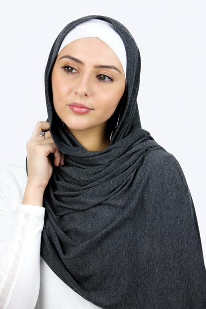 Maxi Jersey - Dark Grey Marle